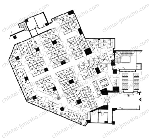 ストーク新宿／ハローオフィス西新宿の間取図