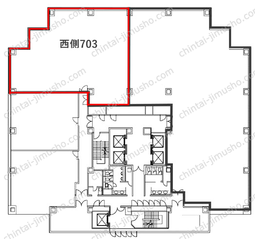 FOREFRONT TOWERⅡの間取図
