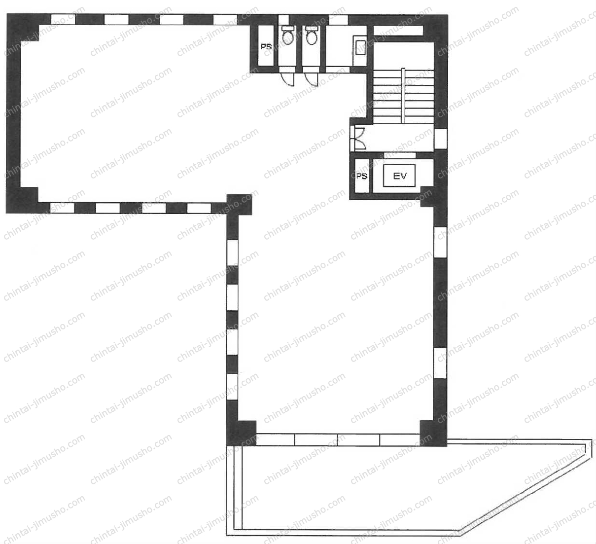 第2白倉ビルの間取図