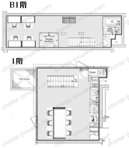 イソラ中目黒の間取図