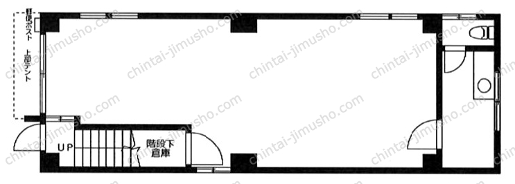 伊豫隅ビルの間取図