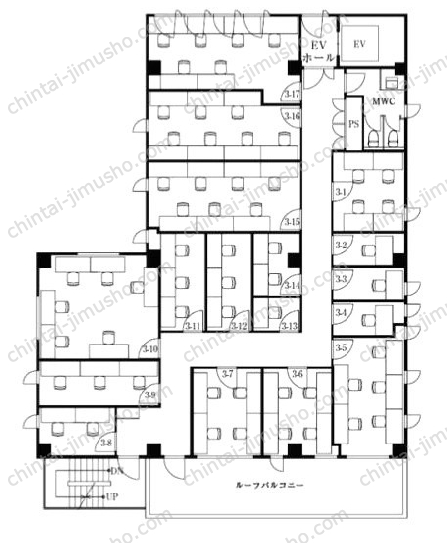SOLACUBE横浜関内／MID POINT横浜関内の間取図