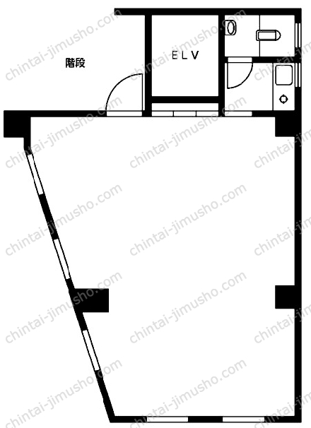 大島屋浅草橋ビルの間取図