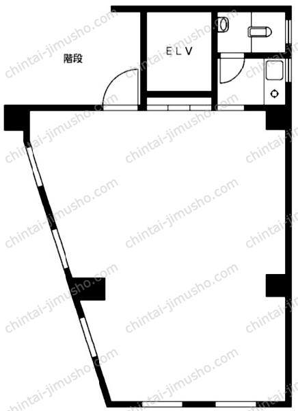 大島屋浅草橋ビルの間取図