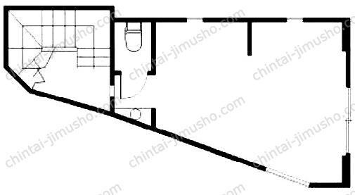 Glanffice不忍st.の間取図