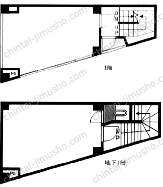 杉田ビルの間取図