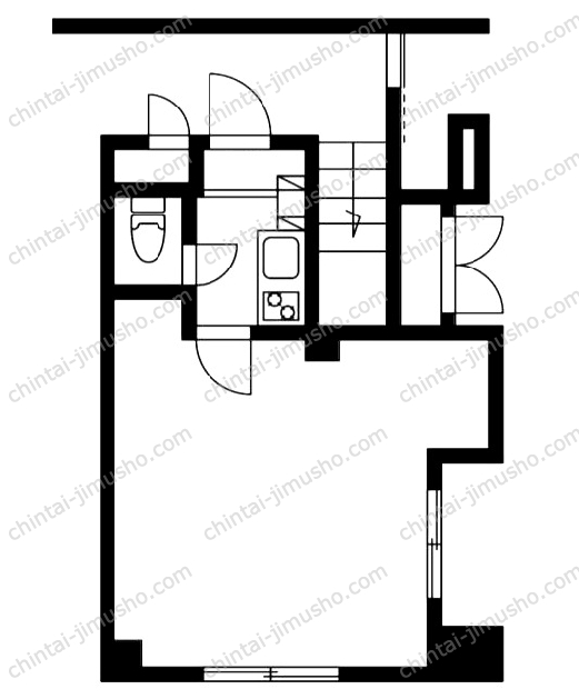 フォンティーヌ茅の間取図