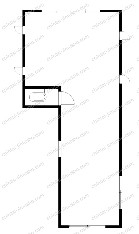 みなみ野3丁目T店舗の間取図