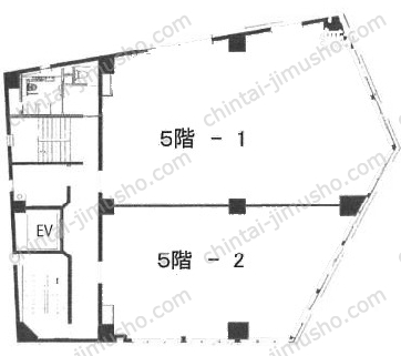 曙ビルの間取図