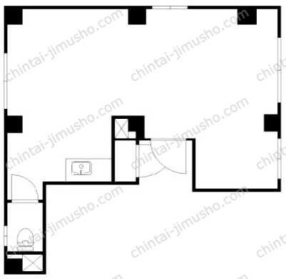 鈴木ビルの間取図