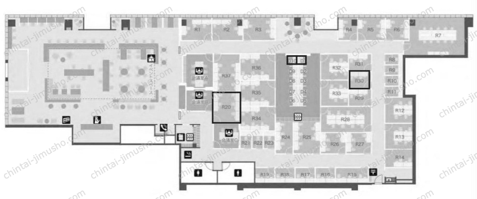 日本橋フロント／ビジネスエアポート日本橋の間取図