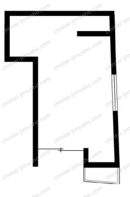 ヤネコテラスの間取図