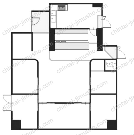 ホテルマイステイズ立川の間取図