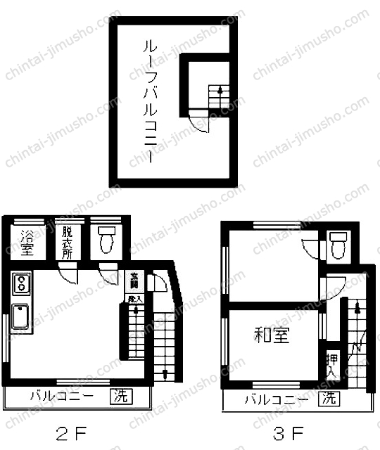 千明ビルの間取図