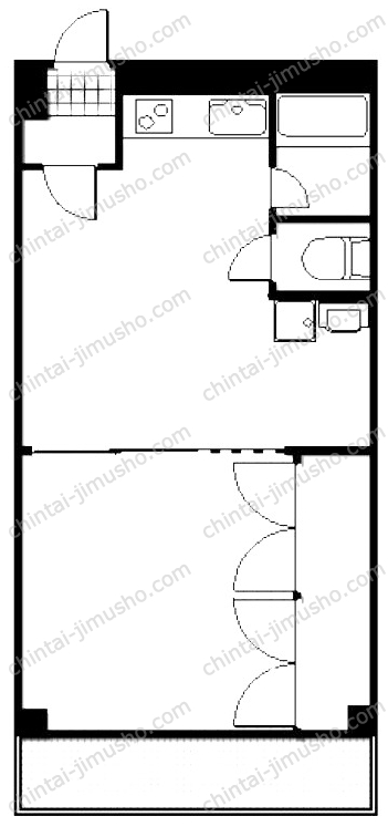 ヒルトップ高輪の間取図