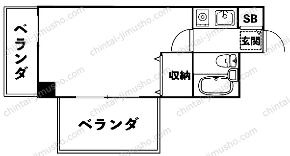 ライオンズマンション亀戸第7の間取図