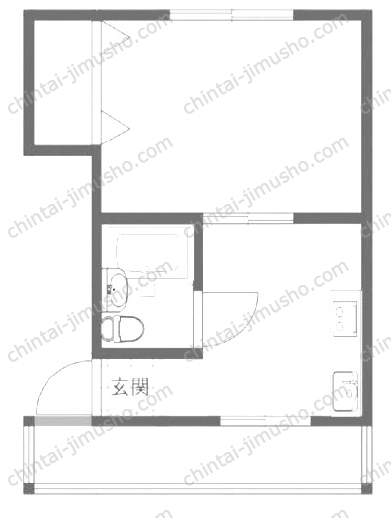 篠原ビルの間取図