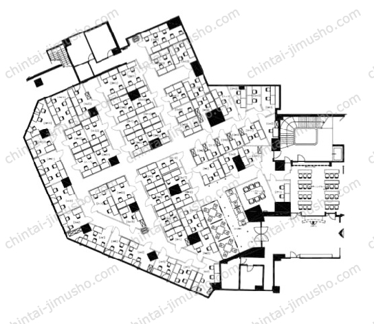 ストーク新宿／ハローオフィス西新宿の間取図