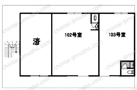 星野ビルの間取図