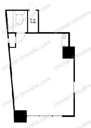 新宿三光町ハイムの間取図