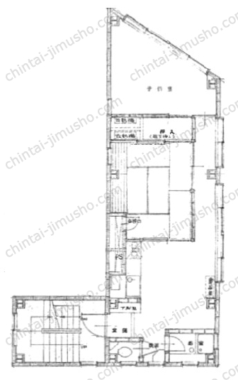 中板橋大樽ビルの間取図