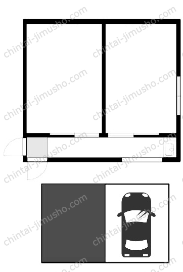 足立区皿沼3丁目テナントの間取図