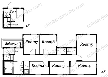 room-ing南青山ハウスの間取図
