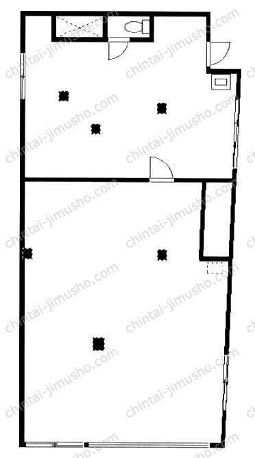 豊町1-8倉庫の間取図
