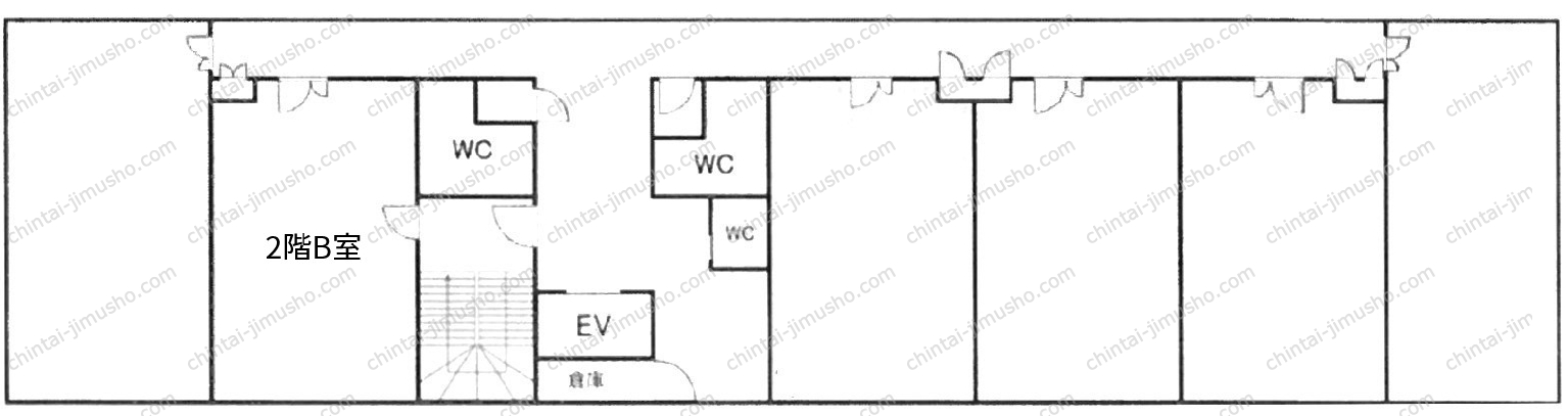 秩父鉄道熊谷ビルの間取図