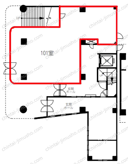 シュターンハイム第一の間取図