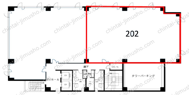 本厚木トーセイビルⅡの間取図