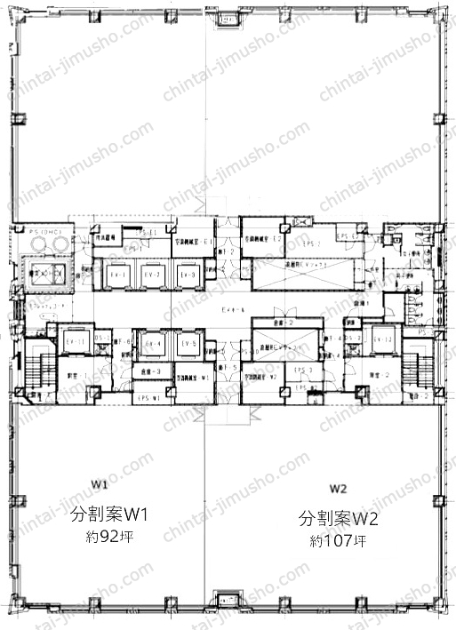 品川シーサイドキャナルタワーの間取図