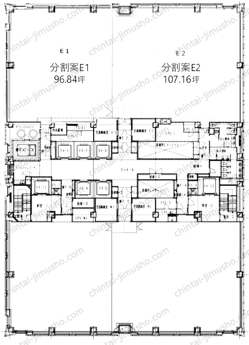 品川シーサイドキャナルタワーの間取図