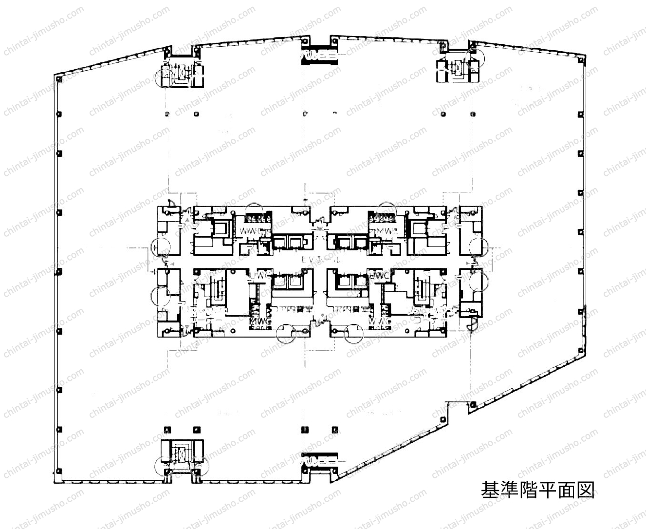 羽田イノベーションシティzoneBの間取図