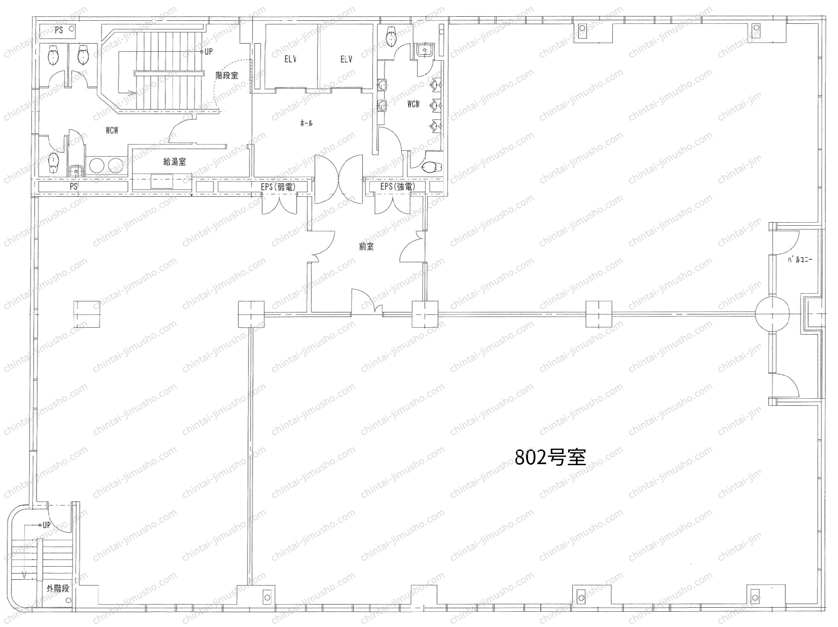 第12東ビルの間取図