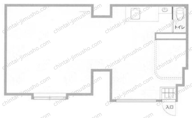 板橋区徳丸3丁目貸事務所の間取図