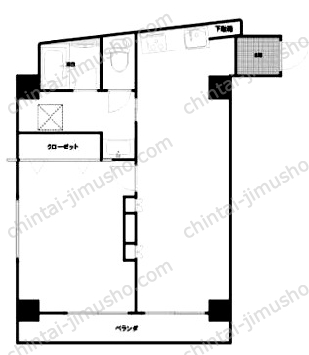 近藤ビルの間取図