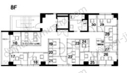 7山京ビル／ハローオフィス水天宮前の間取図