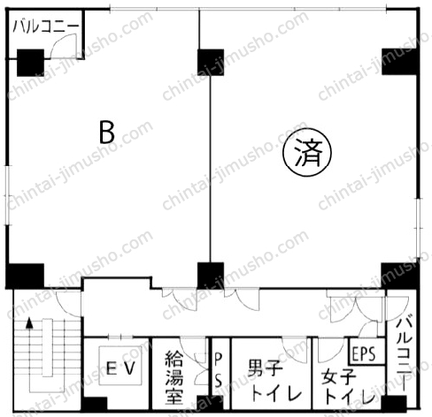 第2AKビルの間取図