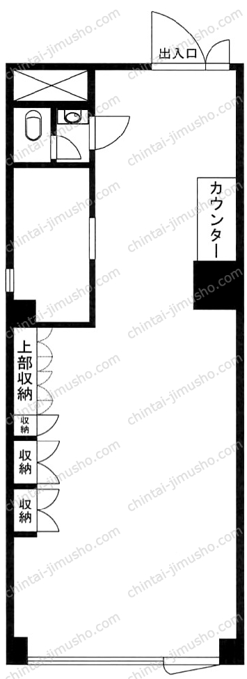 上森ビルの間取図