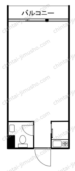 東京セントラル表参道の間取図