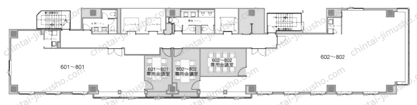 H1O赤坂の間取図