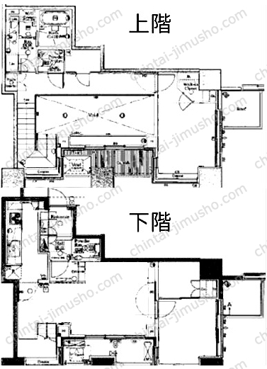 THE TOWERS DAIBA EASTの間取図