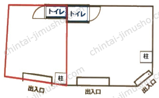平山ビルの間取図
