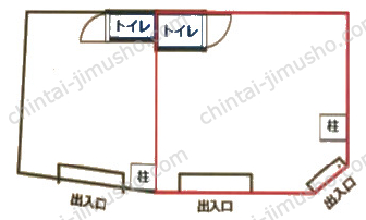 平山ビルの間取図