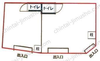 平山ビルの間取図