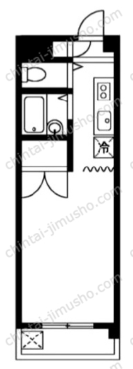 ドミールタカラの間取図