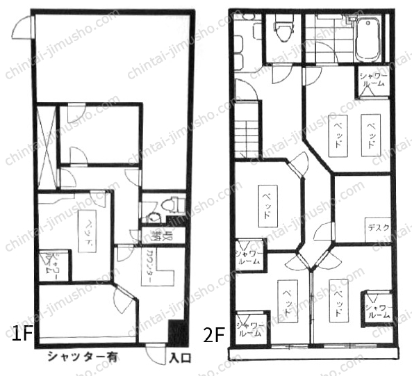 秀和六本木レジデンスの間取図