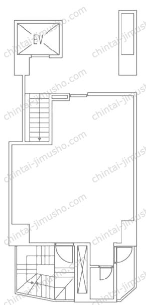 カツラビル／LEREVE西新宿の間取図
