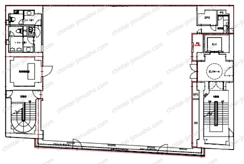 MUTOH浜町ビルの間取図